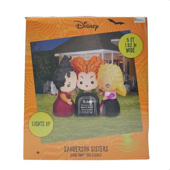 Gemmy | Holiday | Disney Hocus Pocus 5ft Sanderson Sisters Halloween ...